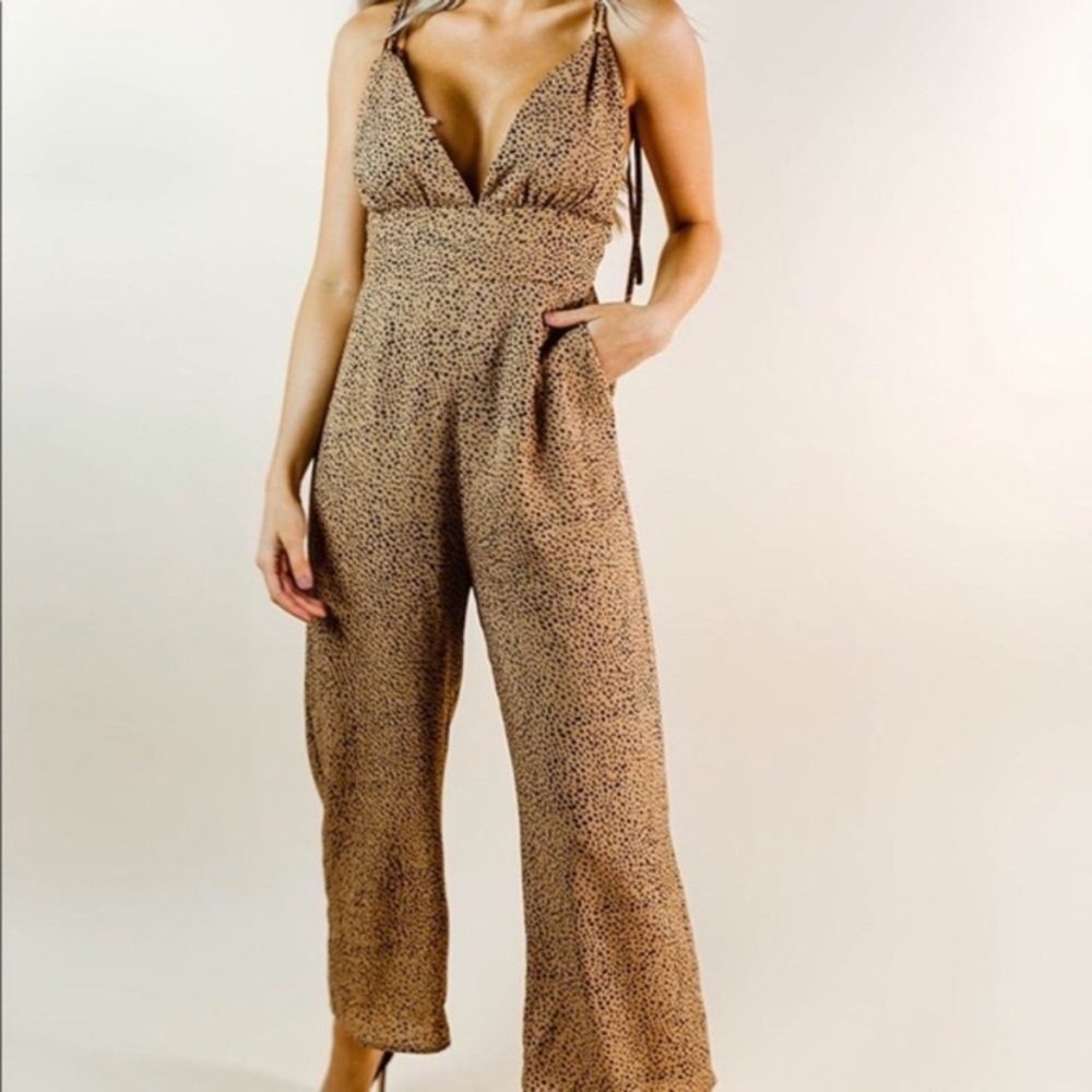 Kittenish Cheetah Jumpsuit 🤎